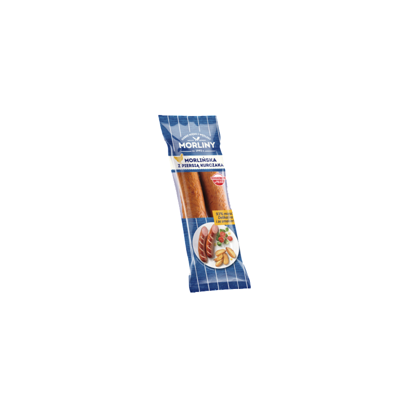 Kiełbasa morlińska z piersią kurczaka 400 g Morliny
